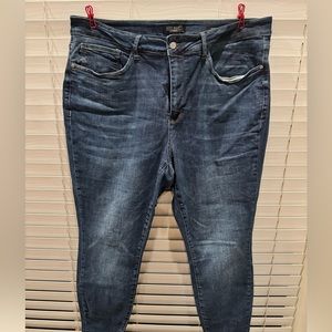 Judy Blue Skinny Jeans 22W -gently used plus size!